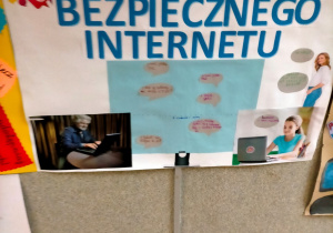 plakat bezpieczny internet