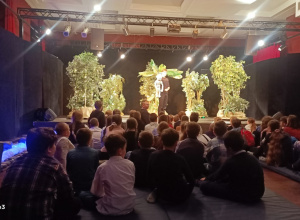 „Uchodźcy z planety Lagła”- wizyta w Teatrze Muzycznym.