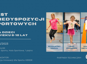 Test Predyspozycji Sportowych dla dzieci w wieku 8-10 lat