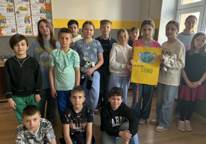 Klasa 4b wzięła udział w ogólnopolskim projekcie „Listy do Ziemi”,