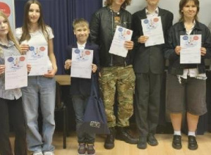 Uczeń klasy V a Ignacy Musik zdobył III miejsce w konkursie retorycznym z języka angielskiego
