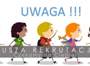 UWAGA !!! HARMONOGRAM REKRUTACYJNY DO SZKÓŁ.